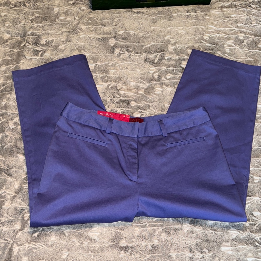 212 Collection Women's Deep Blue Dress Pants